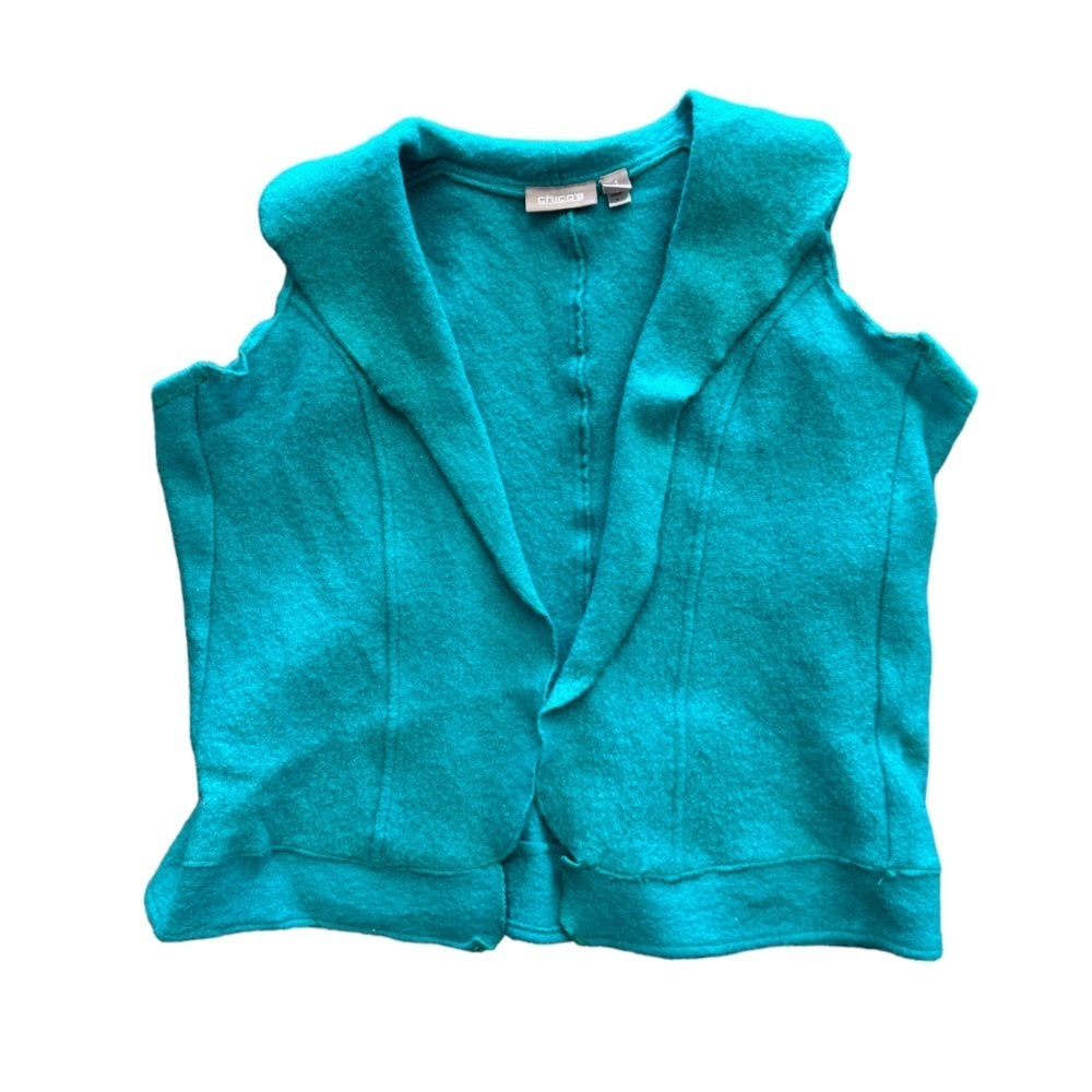 Chico’s Wool Vest - Picture 3 of 9